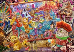 Puzzle Kocia mania 1000 elementów SCHMIDT