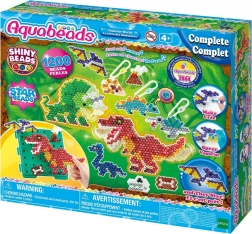 Aquabeads dino zestaw kreatywnych koralików