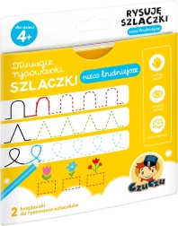 Długie rysowanki: rysuję szrafy – dla dzieci 4+