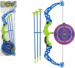Łuk z przyssawkowymi strzałami i tarczą 57 cm