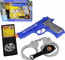 Policyjny zestaw ze światłem i dźwiękiem