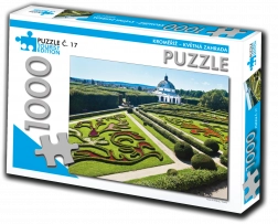 Puzzle Tourist Edition Kroměříž – Ogród Kwiatowy 1000 elementów