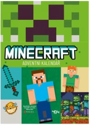 Kalendarz adwentowy Minecraft w woreczku 24 × 32 cm