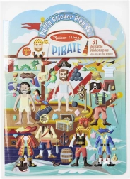 Marynistyczny kreatywny zestaw – Wielokrotnie używalne naklejki od Melissa & Doug