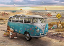 Puzzle Eurographics VW Bus – miłość i nadzieja, 1000 elementów