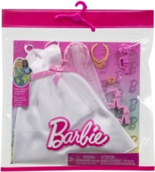 Barbie ubranka – ślubny strój dla Barbie lub Kena