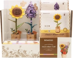 RoboTime stojak z kwiatami Słonecznik i Bez