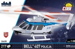 Cobi klocki Bell 407 Police – cywilny śmigłowiec 1:48