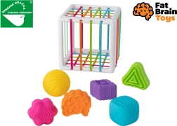 Sensoryczna układanka z elastycznymi sznureczkami FAT BRAIN InnyBin