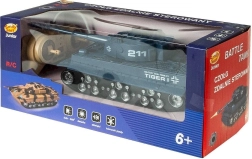 Czołg RC z ładowarką – niebieski