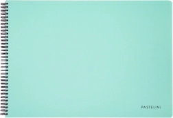 Szkicownik A4 40 kartek PASTELINI zielony