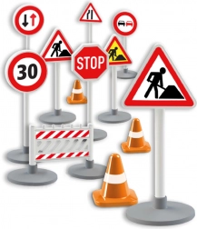 LENA znaki drogowe – edukacyjny zestaw 17 szt.