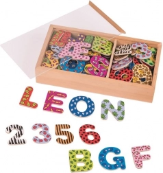 Magnetyczne literki i cyfry