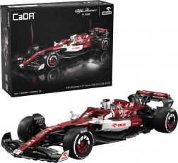 Klocki CaDA samochód wyścigowy ALFA ROMEO F1 Team ORLEN C42 (1:8, 1868 elementów)