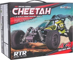 RC wyścigowy buggy CHEETAH 1:16 z bezszczotkowym silnikiem