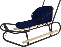 Mata do sanek Soft Three Fasteners Navy Blue