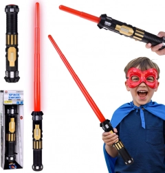 wysuwany miecz świetlny ze światłem i dźwiękiem