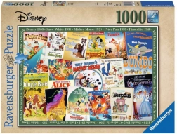 Puzzle Disney Vintage Filmowe Plakaty 1000 sztuk Ravensburger