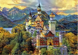Educa puzzle Neuschwanstein 1000 elementów
