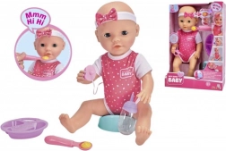 Lalka Noworodek Hungry 38 cm