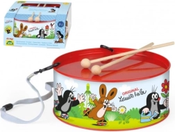 Bębenek Krteček 20 cm z pałeczkami