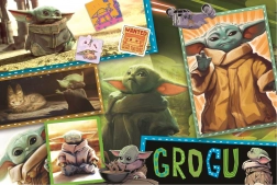 puzzle 160 elementów grogu star wars trefl