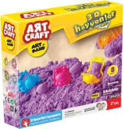 ART CRAFT piasek kinetyczny ze zwierzątkami 500 g
