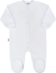 Niemowlęcy pajacyk New Baby Classic biały rozmiar 86