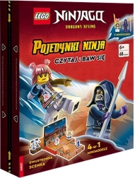 LEGO NINJAGO: pojedynki ninja – interaktywna książka z 2 minifigurkami i 68 klockami