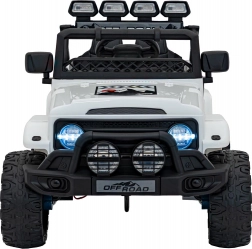 Elektryczny samochód dla dzieci Off‑Road Climber – Biały