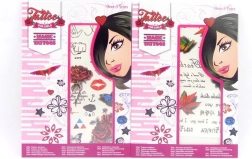 Tatuażowe naklejki dla dziewczynek