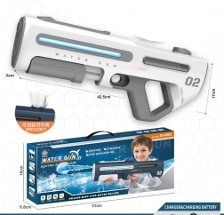 Elektryczny pistolet na wodę biały