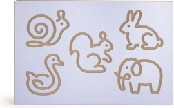 Wymienny panel ze zwierzętami