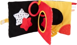 Sensoryczna materiałowa książeczka dla niemowląt MINI BabiesBoo – Canpol babies