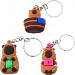 Brelok Kapibara silikonowy