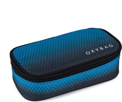 Piórnik szkolny OXY Jumbo Ombre czarno-niebieski