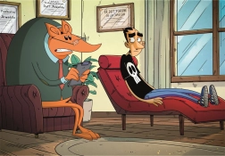 Puzzle CLEMENTONI Netflix Ten świat mnie nie pokona Zerocalcare 1000 elementów