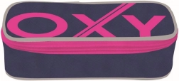Szkolny piórnik Oxybag komfort jednowarstwowy Blue Line Pink