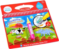 Wodna kolorowanka ze zwierzątkami