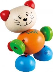 Detoa drewniana kotka na gumce