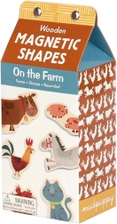 Mudpuppy drewniany magnetyczny zestaw na farmie
