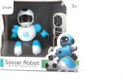 Robot piłkarz ze sterowaniem na podczerwień