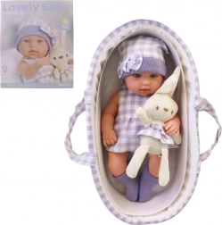 Lalka ze zwierzątkiem 33 cm