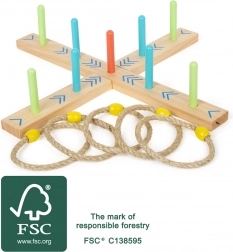 Rzucanie kółkami dla dzieci Active