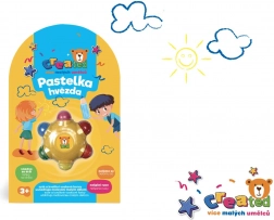 Kredki woskowe w kształcie gwiazdy, 6 kolorów