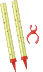 Złota fontanna imprezowa z uchwytem na butelkę