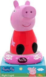Lampka nocna z figurką Świnki Peppy KiDS Licensing - 1 sztuka
