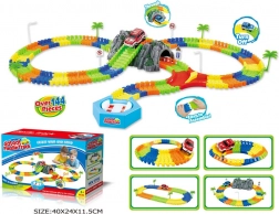 Zmienna trasa z tunelem 144 elementów