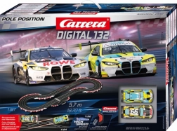 Autodroga Carrera Digital 132 Pole Position 5,7 m z autami BMW M4 GT3