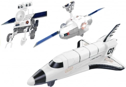 Kreatywny solarny zestaw kosmiczny 3w1 DIY rover